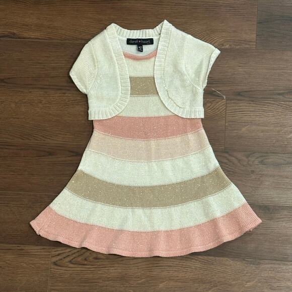 Girls Knit Sweater Dress 5T - Picture 1 of 4